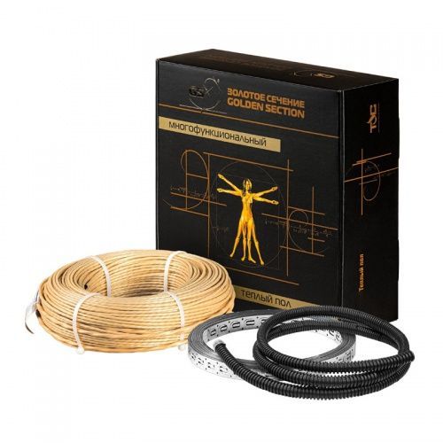 Греющий кабель Золотое сечение GS 1м² (160Вт)