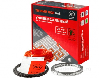 Греющий кабель Теплый пол №1 СТСП 8м² (1200Вт)