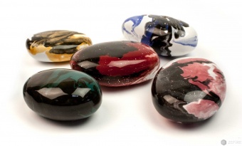 Камни керамические Zefire цветные