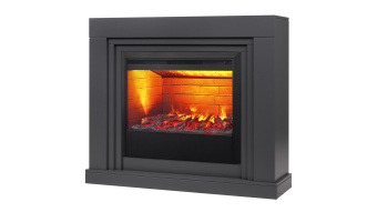 Камин RealFlame Stanley 26 GR с очагом Helios 26 3D