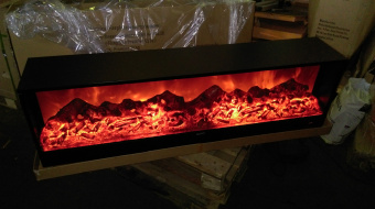 Линейный электрокамин Glenrich Premier S130
