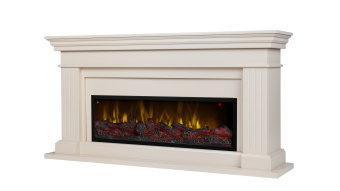 Электрокамин RealFlame Ontario 42 WT с очагом Beverly 1000