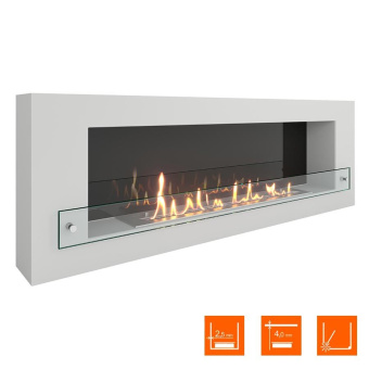 Биокамин SteelHeat WALL 1200