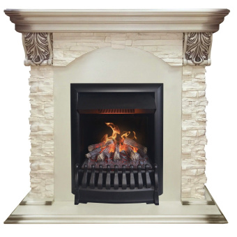 Камин RealFlame Dublin Lux WT с Oregan 3D