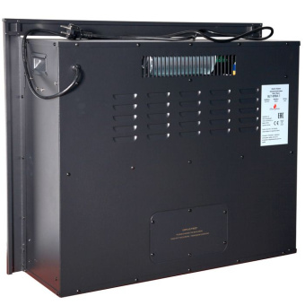 Широкий очаг 2D InterFlame Jupiter FX M Black