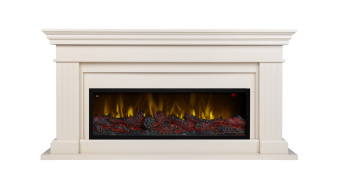 Электрокамин RealFlame Ontario 42 WT с очагом Beverly 1000