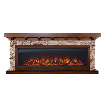 Линейный электрокамин Royal Flame Chalet 60 + Vision 60 LED