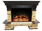 Каминокомплект Royal Flame Pierre Luxe угл. сланец с очагом Jupiter FX