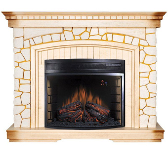 Каминокомплект Royal Flame Glasgow с очагом Dioramic 28 FX