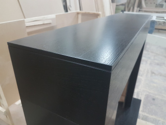 Электрокамин с широким очагом 2D Glenrich Астория Delux 39 (Sharm39 Black) Венге