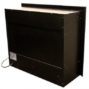 Электрокамин с широким очагом 3D Real-Flame Silvia Corner 26 AO с очагом 3D Helios 26