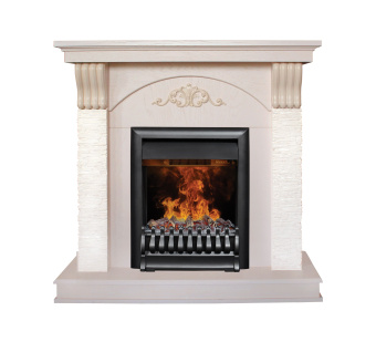 Камин RealFlame Corfino WT с Oregan 3D