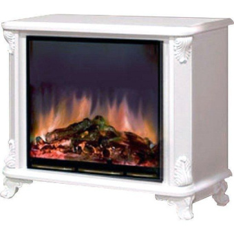 Электрокамин с широким очагом 2D Glenrich Версаль (Arte 23) Белый
