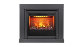 Камин RealFlame Stanley 26 GR с очагом Helios 26 3D