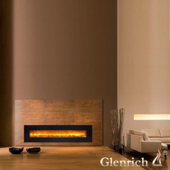 Линейный электрокамин Glenrich Genius 240 (цвет-Черный)