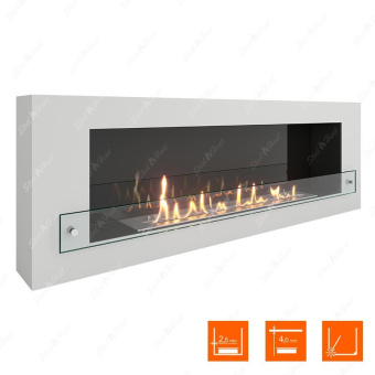 Биокамин SteelHeat WALL 1200