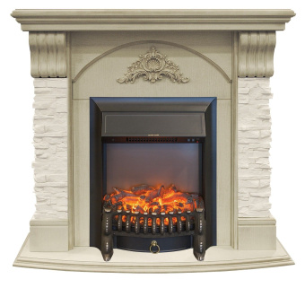 Камин Athena WT с Fobos Lux S BL