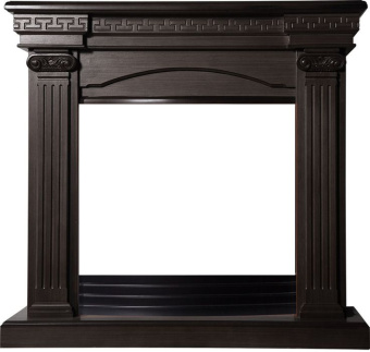 Широкий портал InterFlame Афина Под очаг Panoramic 25 LED FX (тёмный дуб; венге)