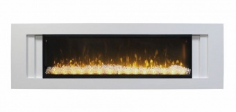 Линейный электрокамин Real-Flame Stockholm 60 WT-P591/WT-P511 с очагом Manhattan 1560