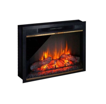 Широкий очаг 2D InterFlame Sirius 30 Brass LED FX
